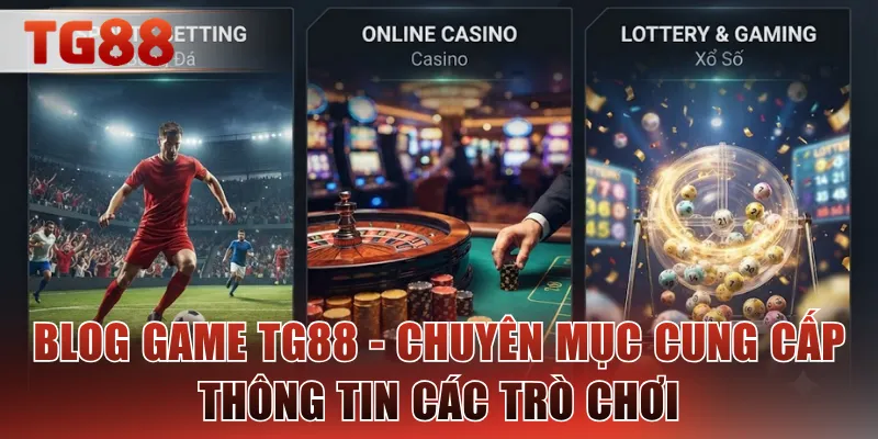 Blog game TG88 - Chuyên mục cung cấp thông tin các trò chơi