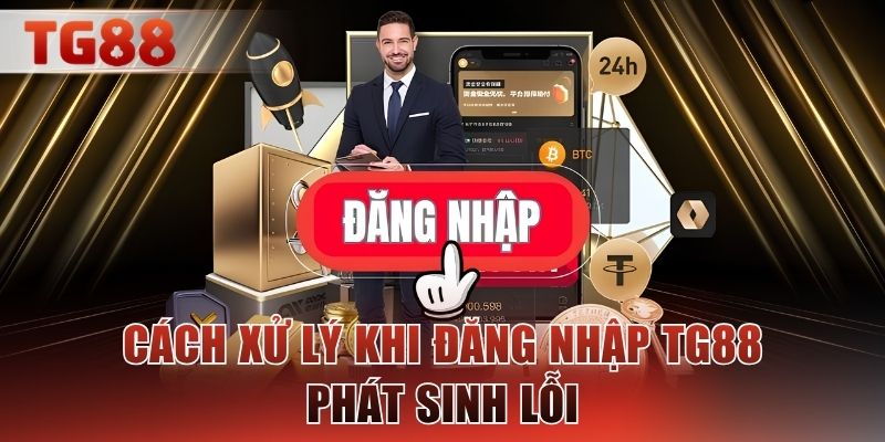 Cách xử lý khi đăng nhập TG88 phát sinh lỗi